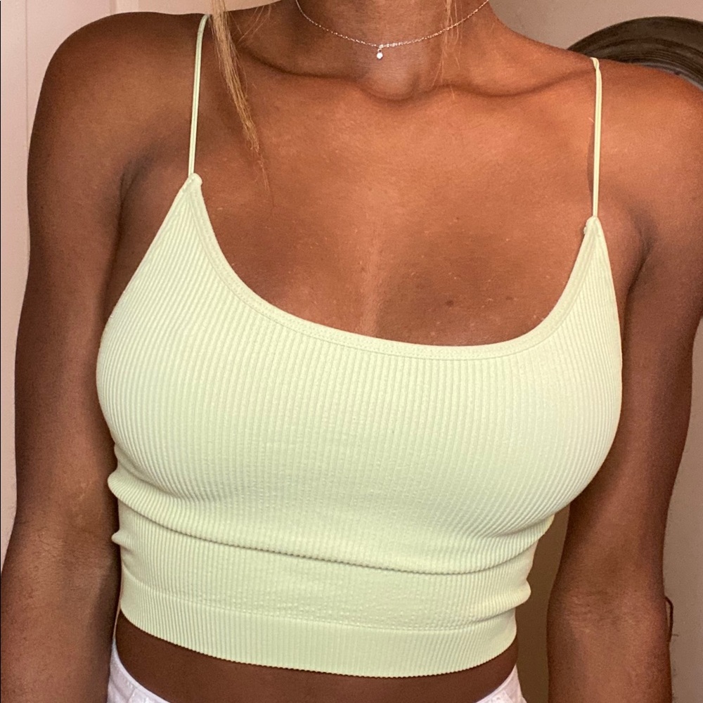 Like green Cropped tank top